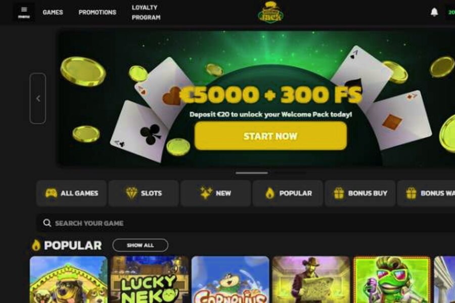 Hidden Jack Casino biedt een No Deposit Bonus